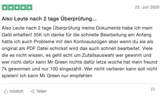 mr green review